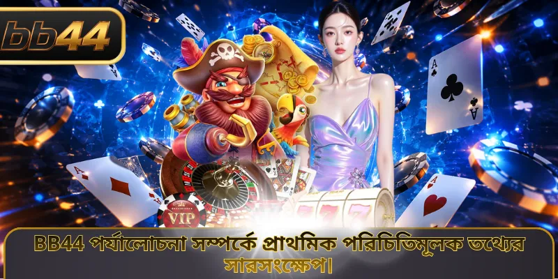 BB44 পর্যালোচনা সম্পর্কে প্রাথমিক পরিচিতিমূলক তথ্যের সারসংক্ষেপ।