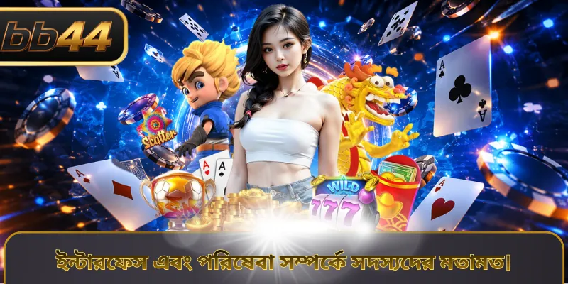 ইন্টারফেস এবং পরিষেবা সম্পর্কে সদস্যদের মতামত।