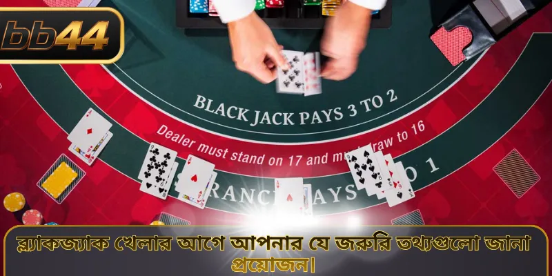 ব্ল্যাকজ্যাক খেলার আগে আপনার যে জরুরি তথ্যগুলো জানা প্রয়োজন।