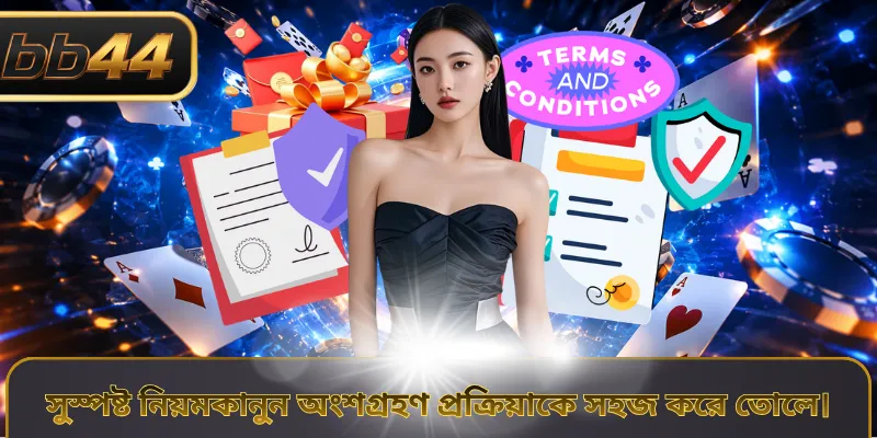 সুস্পষ্ট নিয়মকানুন অংশগ্রহণ প্রক্রিয়াকে সহজ করে তোলে।